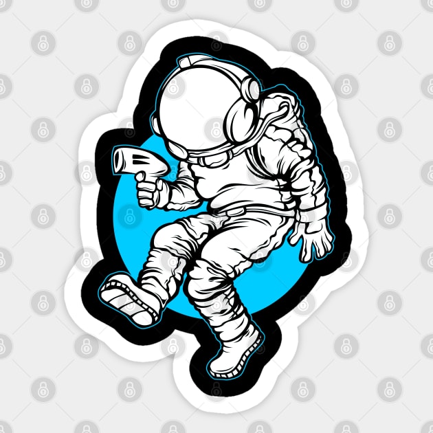 ASTRONAUT Sticker by sugiartoss_